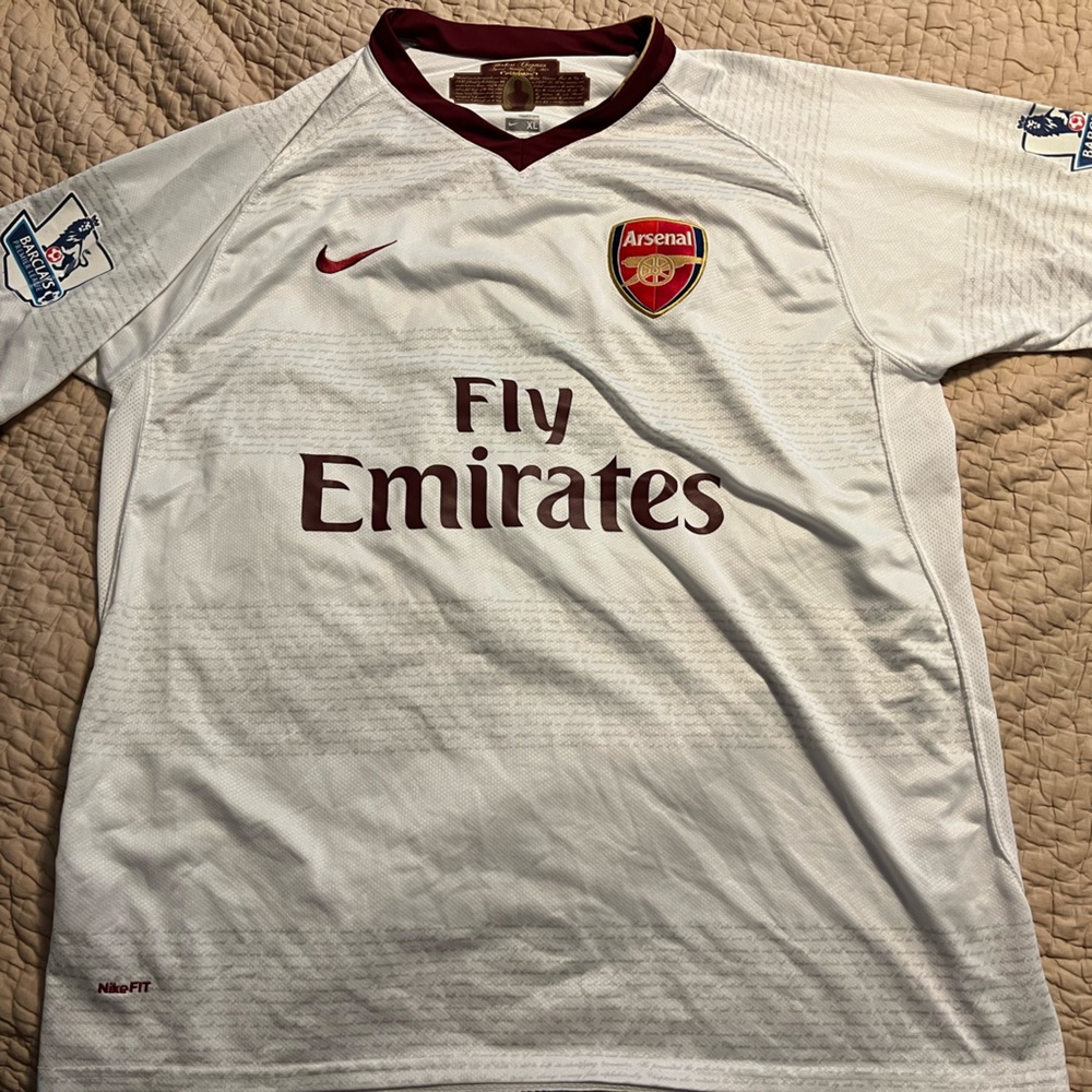 Arsenal Cesc Fabregas 2008-2009 Nike Away Jersey XL